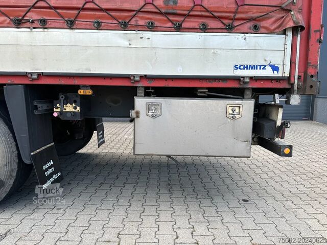 Prelate glisante Schmitz Cargobull SAF + Scheibebremsen, 2x Liftachse, Bordwande, ...