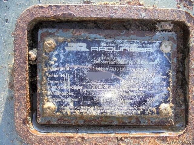 Graafarm Verachtert Grabenschaufel 2.200 mm - CW 20-30-40