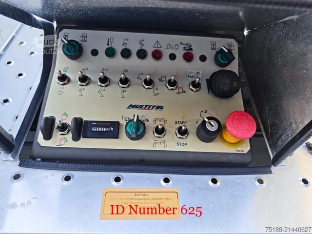 Plate-forme de levage Iveco Daily 35-140 Multitel MZ 250