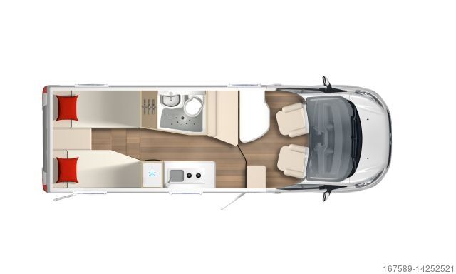 Polintegriran avtodom BÜRSTNER Lineo T 690 G, Winterpaket,6E,XENON,SAT,TV,RFK