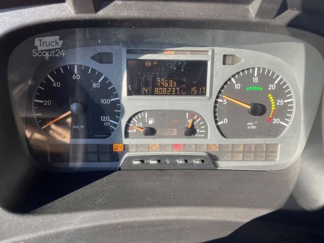 Camion plateau avec bâche MERCEDES-BENZ Atego 1224 L BL/LBW BÄR/Schiebeplane/EURO5/