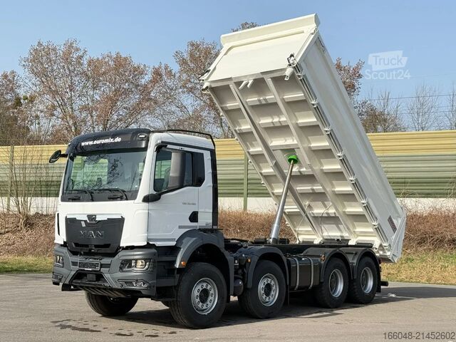 Camion de gunoi MAN TGS 35.480 MAN TGS 35.480 BB 8X4 3-Seiten-Kippe...