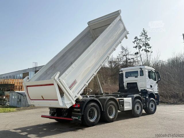Camion de gunoi MAN TGS 35.480 MAN TGS 35.480 BB 8X4 3-Seiten-Kippe...