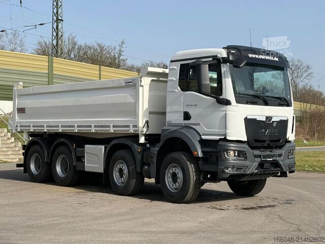 Camion de gunoi MAN TGS 35.480 MAN TGS 35.480 BB 8X4 3-Seiten-Kippe...