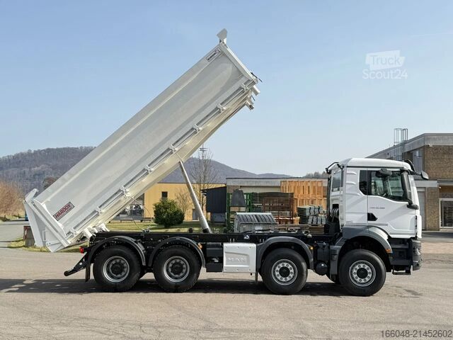 Camion de gunoi MAN TGS 35.480 MAN TGS 35.480 BB 8X4 3-Seiten-Kippe...