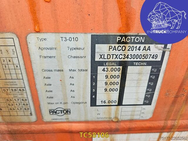 Контейнерні перевезення Pacton 