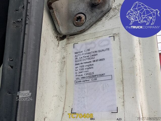 Plattformtrailer MAN TGS 400