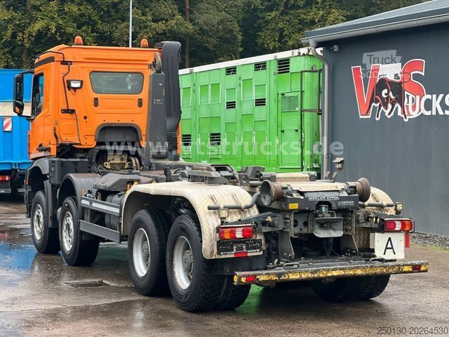 Haakarm vrachtwagen MERCEDES-BENZ Arocs 4251 8x4 Meiler-Abrollkipper