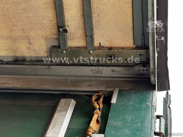 Auflieger mit Pritsche & Plane SCHMITZ CARGOBULL SCB*S3T MegaTrailer Curtainsider Edscha-Verdeck