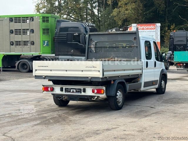 Fourgon pick-up CITROEN Jumper Pritsche 7 Sitzer Klima AHK