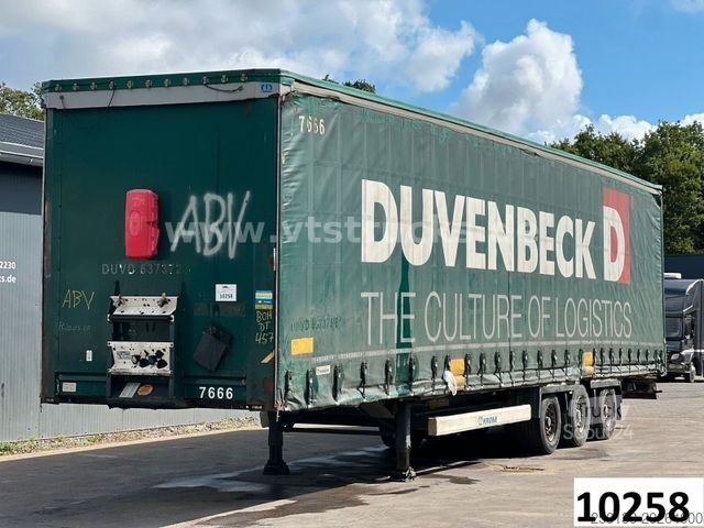Auflieger mit Pritsche & Plane KRONE SD Megaliner Curtainsider Edscha