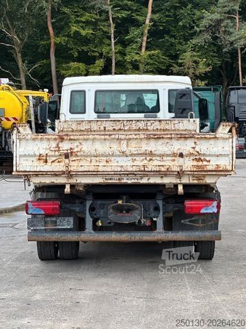 Kiepwagen bestelauto MAN TGL 8.180 4x2 Meiller DSK