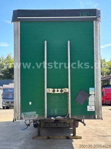 Open oplegger met zeil H&W HWDPSS32 Curtainsider 2-Achser