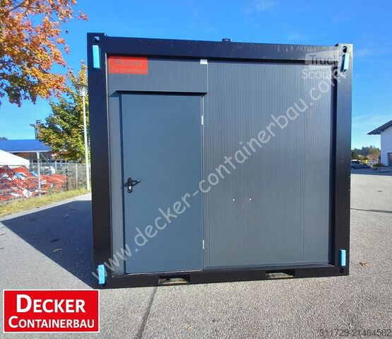 Badrumscontainer Decker Containerbau Sanitärcontainer 10ft, Dushe und WC
