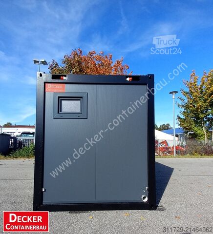 Badrumscontainer Decker Containerbau Sanitärcontainer 10ft, Dushe und WC