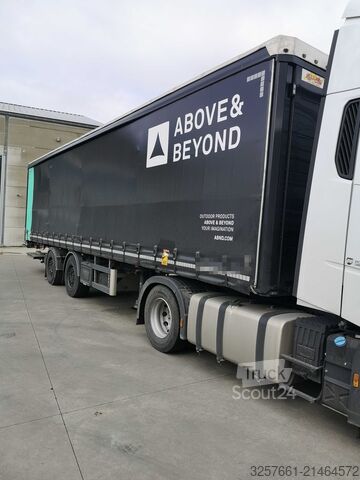 Izmetalna polprikolica System Trailers LPRS18