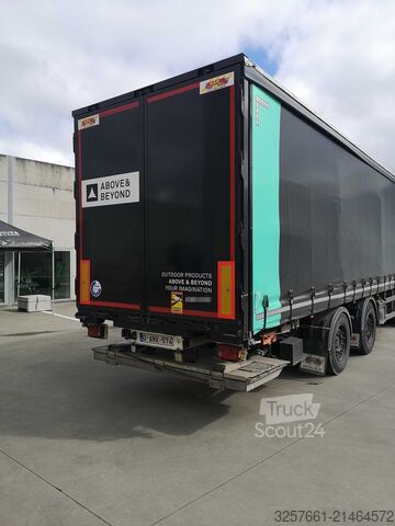 Izmetalna polprikolica System Trailers LPRS18