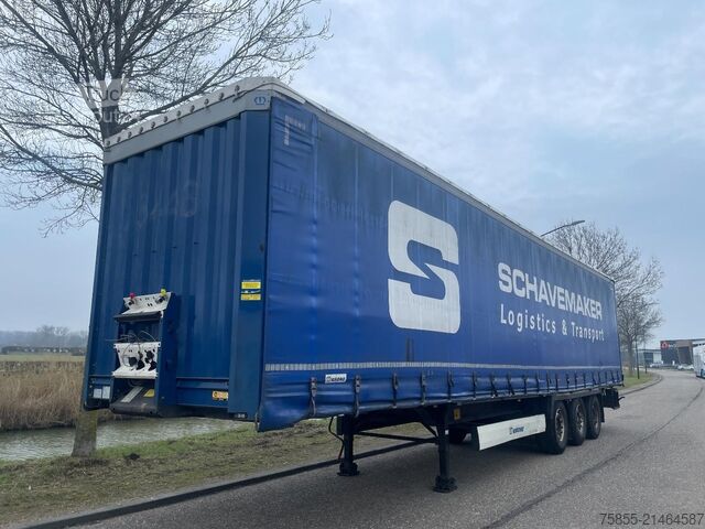 Bâché à rideaux latéraux Krone N/A Tautliner / Coil / Discbrakes / SAF Axles /...