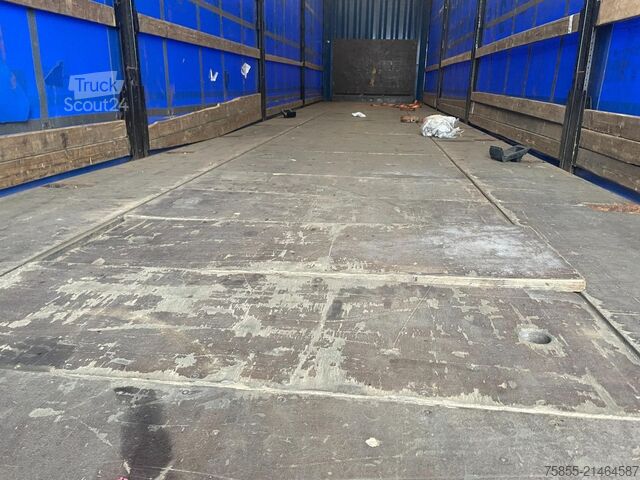 Bâché à rideaux latéraux Krone N/A Tautliner / Coil / Discbrakes / SAF Axles /...