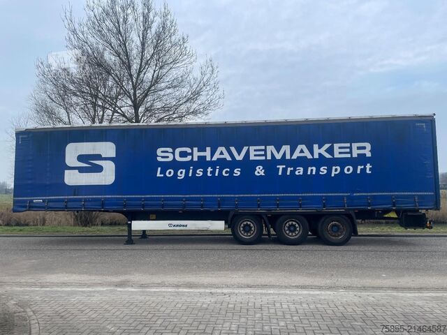 Bâché à rideaux latéraux Krone N/A Tautliner / Coil / Discbrakes / SAF Axles /...