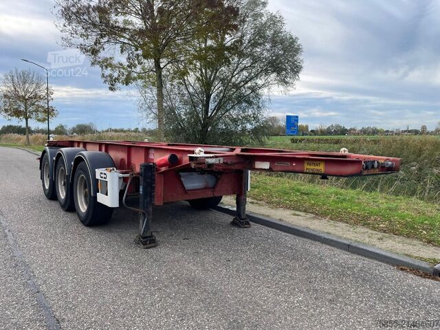 Container transport Van Hool 3B0070 20 FT Chassis / BPW Axles /  Discbrakes