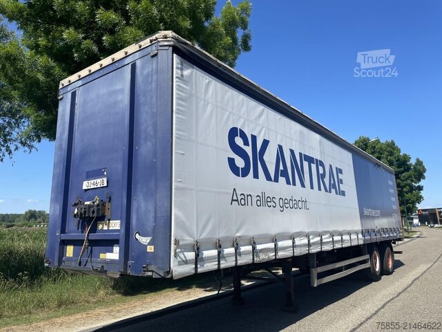 Bâché à rideaux latéraux Pacton T2-001 Kooiaap / BPW Axles / Steering / Drumbra...