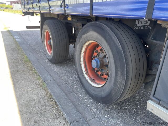 Bâché à rideaux latéraux Pacton T2-001 Kooiaap / BPW Axles / Steering / Drumbra...