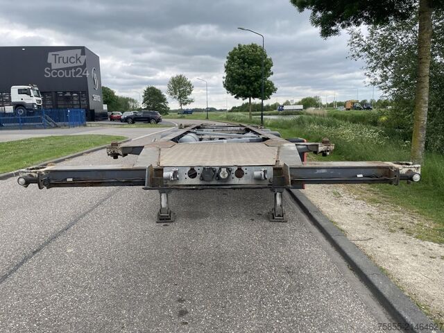 Container transport Van Hool 3B0070 20/30 FT Chassis / BPW Axles / Liftaxle ...