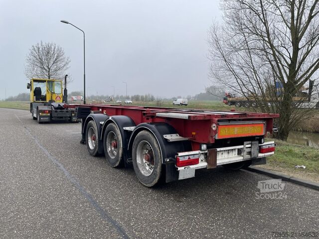 Container transport Van Hool Tankcontainerchassis 20 FT Chassis / Discbrakes...