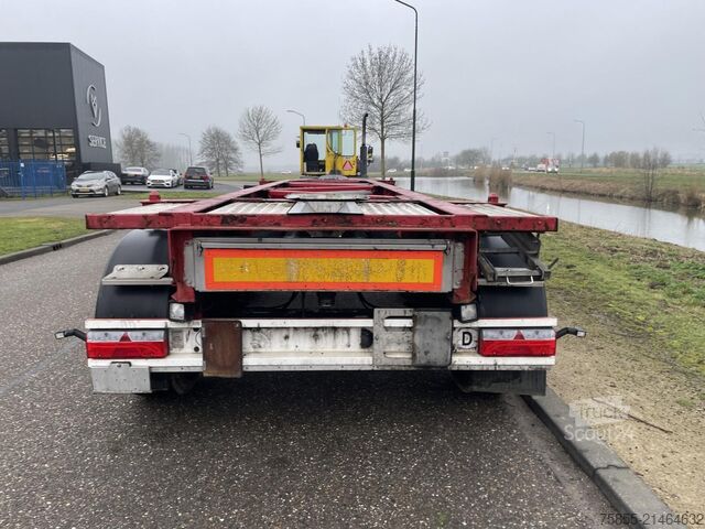 Container transport Van Hool Tankcontainerchassis 20 FT Chassis / Discbrakes...