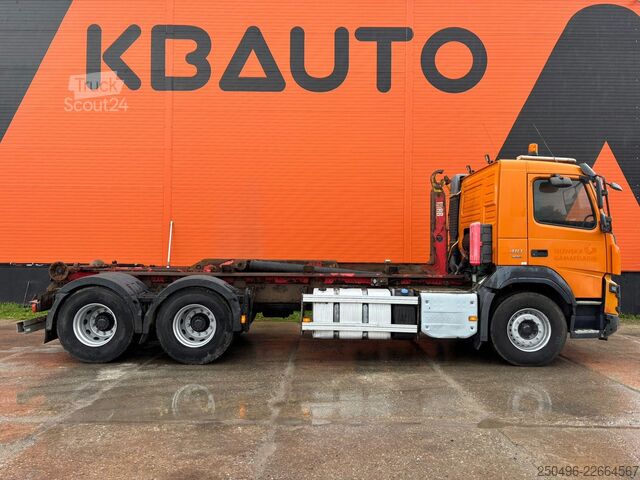 System ramion hakowych Volvo FMX 410 6x4 HIAB XR 21 ton / L=5900 mm
