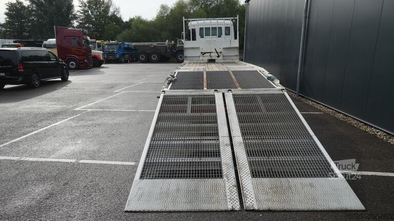 Autotransporter varevogn MAN TGS 26.330 6x2 car/machine transport truck 160...