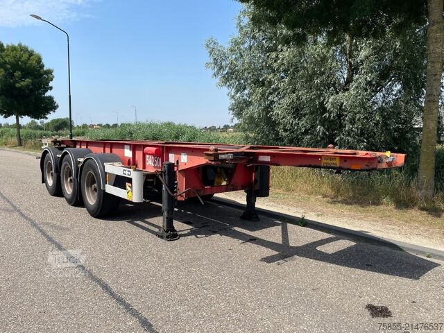 Transport de conteneurs Van Hool 3B0074 20 FT Chassis / Tank / ADR / BPW Axles /...