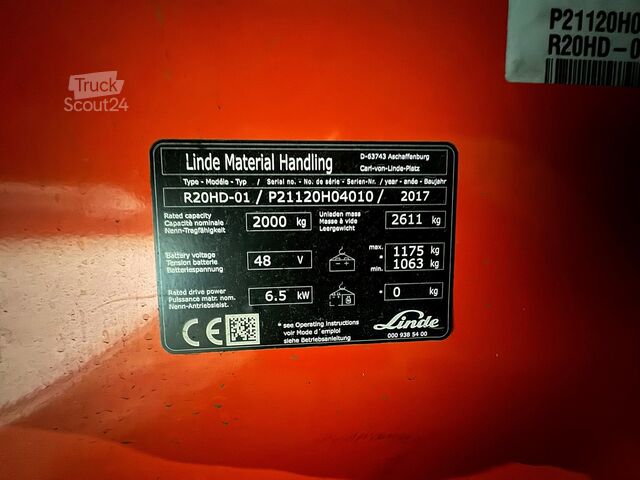 Työsuulake Linde R 20 HD [ID: 240]