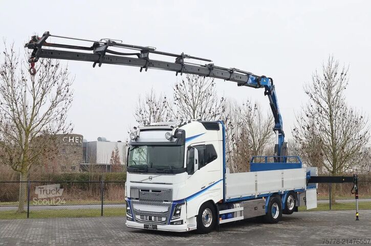 Camion-grue Volvo FH 16.750 | 6X2*4 RETARDER DEMOUNTABLE CRANE EF...