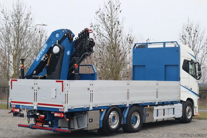 Camion-grue Volvo FH 16.750 | 6X2*4 RETARDER DEMOUNTABLE CRANE EF...