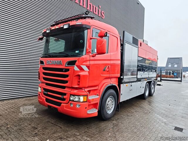 Imuajoneuvo Scania R500 V8 6x2 Müller Canalmaster CMF 170KT 10.000...