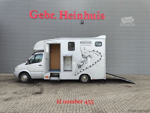 Hevosten kuljetus Mercedes-Benz Sprinter 515 CDI Böckmann Horsetruck 24.500 KM ...