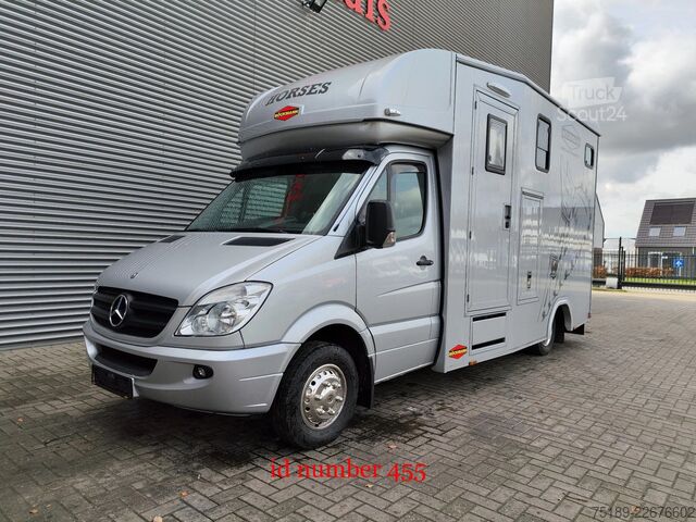 Hevosten kuljetus Mercedes-Benz Sprinter 515 CDI Böckmann Horsetruck 24.500 KM ...