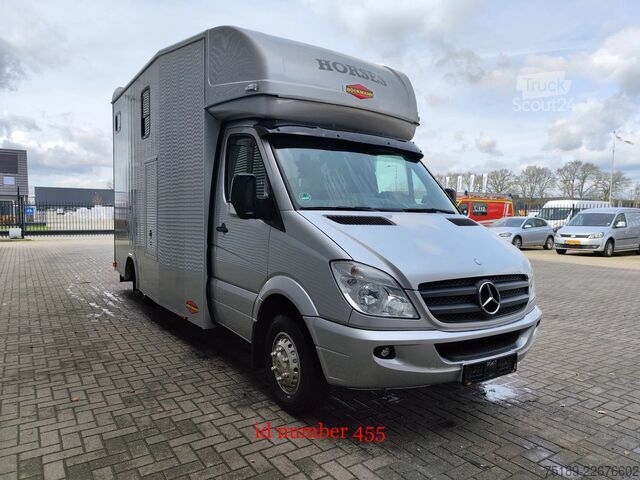 Hevosten kuljetus Mercedes-Benz Sprinter 515 CDI Böckmann Horsetruck 24.500 KM ...