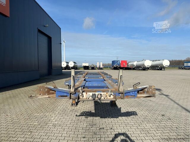 Container transportation Pacton TXC348 / 45FT HIGH CUBE / LIFTAXLE / DISCBRAKES...