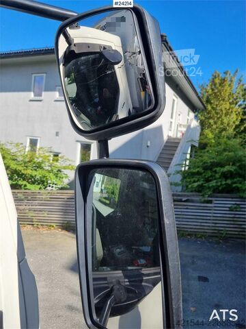Lagaminas DAF LF 180 FA with side opening and lift