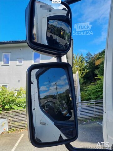 Lagaminas DAF LF 180 FA with side opening and lift