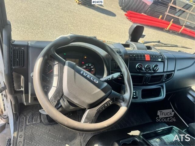 Koffer Iveco Eurocargo 150-280 4x2 Box Truck with Tail Lift and