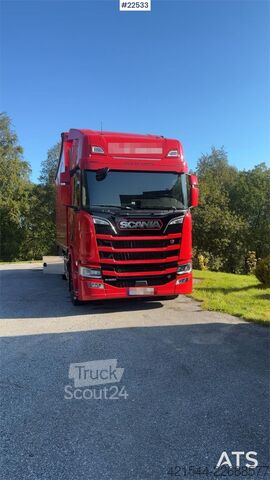Kufr Scania R590 Chip Truck – 16000 km!