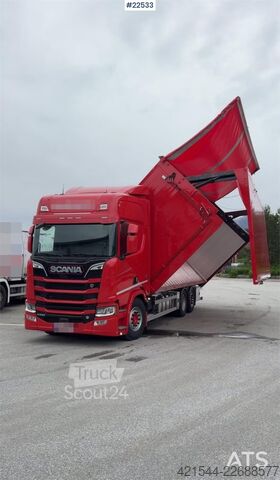 Kufr Scania R590 Chip Truck – 16000 km!