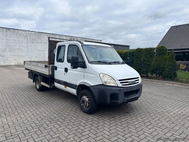Furgonetka pick-up IVECO Daily Pritsche DoKa / 1. Hand/ Fahrzeugnr: A91