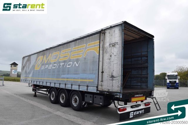 Brandalı açık yarı römork SCHWARZMÜLLER Light Coil Mulde BPW Achsen LED TÜV 3/2026