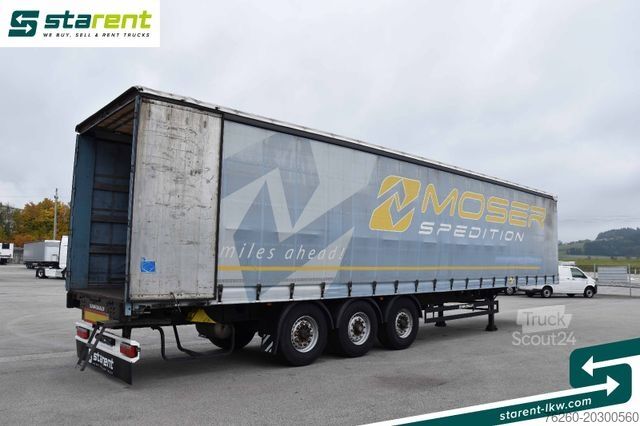 Brandalı açık yarı römork SCHWARZMÜLLER Light Coil Mulde BPW Achsen LED TÜV 3/2026