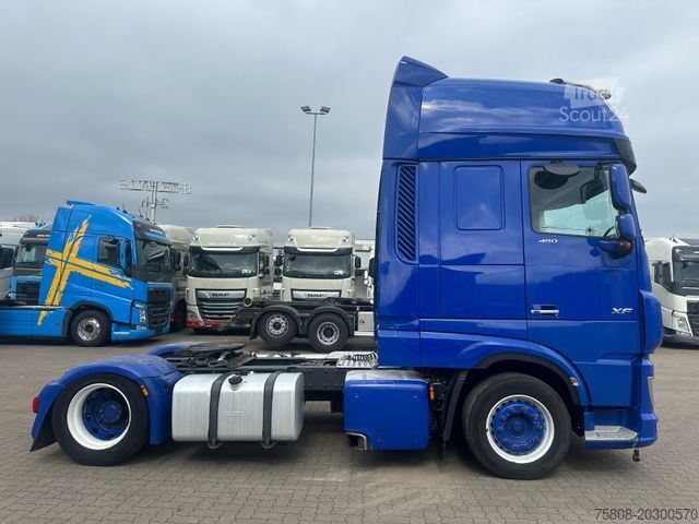 Ελκυστήρας μεγάλου όγκου DAF XF 480 FT X-low 2 Tank ACC LDWS Intarder
